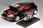 1/18 MotorHelix Honda Civic Type R ( EK9 ) RHD in Gloss  Black Pearl