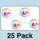 Mark of Business Trust ID Card Hologram Overlays (w/UV) for Teslin/PVC - 25 pack