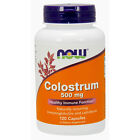 Colostrum 500mg 120 Veg Capsules Babies Milk Support Antibodies Lactoferrin