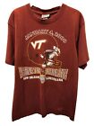 Vintage Y2k Virginia Tech Sugar Bowl Tshirt Size Med Made In USA
