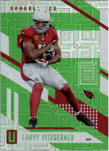 2017 Panini Unparalleled Lime Green #179 Larry Fitzgerald