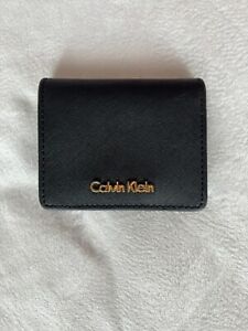 Calvin Klein Snap Close Black Wallet