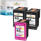For HP 63 Ink Cartridge for Officejet 3830 4650 5258 5255 5252 5260 5212