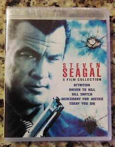 STEVEN SEAGAL 5-Film Collection (BLU-RAY DISC, 2021, BRAND NEW FACTORY SEALED