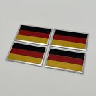 4X Germany Flag Car Emblem Badge Decal Deutschland Sticker 1