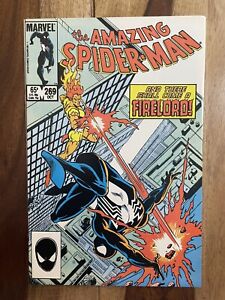 AMAZING SPIDER-MAN #269-EPIC BATTLE WITH FIRELORD-HERALD OF GALACTUS NM+ 9.6