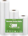 Vacuum Sealer Bags for Food Saver Vacuum Sealer Bags Rolls 3 Pack (6