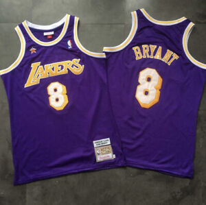 Los Angeles Lakers Kobe Bryant Purple Allstar game basketball retro jersey