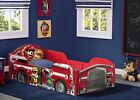 Paw Patrol Wood Toddler Bed Firetruck For Kids Boys Girls Furniture New