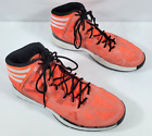 Mens Adidas Sprint Web Orange Hi Top Basketball Shoes Size 12 APE779001
