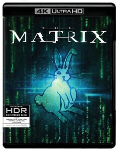 The Matrix 4K UHD Blu-ray Keanu Reeves NEW