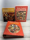 Lot Of 3 Betty Crocker's Cookbook, Vintage copyright 1978, Mint Condition!