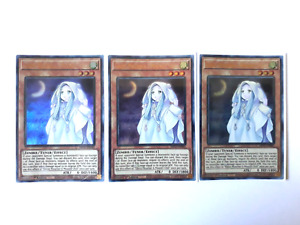 Yugioh | 3x | Ghost Mourner & Moonlit Chill | MP21 | 1st Ed | Ultra Rare | NM