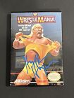 Hulk Hogan 1988 WWF Wrestlemania Nintendo NES CIB Complete In Box Autograph JSA