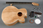 UNFINISHED ACOUSTIC-ELECTRIC BASS GUITAR DIY KIT WITH EQ