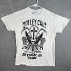 2014 Motley Crue All Bad Things Come To And End Final Tour T Shirt Adult Medium