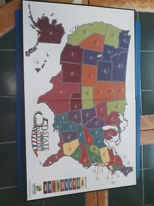 50 State Commemorative Quarter Map Unpunched 1999 Littleton Coin Company