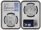 2023 Peace Silver Dollar $1 2pc Set NGC MS69 First Day Of issue