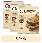 New Listing(3 pack) Protein Bar, Smores, 20g Protein, Gluten Free, 4 Ct