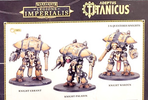Imperial Knights Questoris Legions Imperialis Titanicus Warhammer 40K Titans 30K