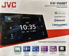 NEW JVC KW-V660BT, 2-DIN Car Audio Receiver, DVD, Apple CarPlay & Android Auto