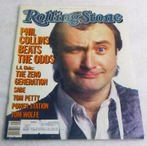 Rolling Stone Magazine May 23, 1985 #448 Phil Collins, Sade, Tom Petty