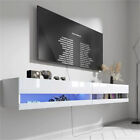 71'' LED Floating TV Stand for TVs Up to 85 '', with Power Outlets, Wall Mounted