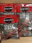 New Listing24 Bags Of Jack Links Extra Thick Beef Steak.