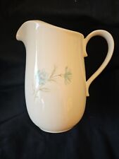 Vintage Taylor Smith Taylor Boutonniere Ever Yours Large Tall Pitcher Cornflower
