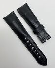 Authentic New Breguet 22mm x 18mm Matt Black Alligator Watch Strap Band OEM