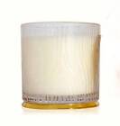 THYMES FRASIER FIR HOME FRAGRANCE LARGE FROSTED WOOD GRAIN CANDLE~WHITE~13.5 OZ~