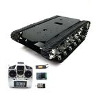 TS700 Tracked Robot Chassis Tank Metal w/ Motor Encoding Disk +Remote Controller