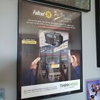 FRAMED Fallout 76 Pip-Boy kit ad Video Game Wall Art