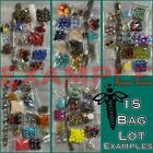 ✨BEADS✨15 Small Bags🖤Loose Mixed Lot Glass Acrylic Metal Stone READ DESCRIPTION
