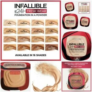 L'Oreal Infallible 24H Fresh Wear Foundation Powder ~ Choose Your Shade
