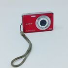 Sony Cyber-Shot 12.1MP Digital Camera DSC-W230 Red - Tested