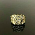 10k Yellow Gold Large Nugget Ring 13.5mm x 12.7mm
