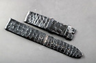 Breguet black alligator strap – 18X16mm