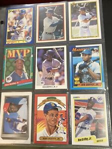New ListingHuge Ken Griffey Jr Lot Of 144 Cards Rookies Inserts Parallels NO DUPLICATES