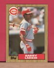 New Listing1987 Topps TIFFANY - BARRY LARKIN - Collector's Edition SP Rookie Card #648 - RC