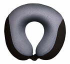 New ListingRejuve Health Wellness Memory Foam Travel Neck Pillow Charcoal Black