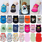Pet Cat Puppy Small Dog Vest T-Shirt Coat Dog Clothes Apparel Thin Shirt Costum☆
