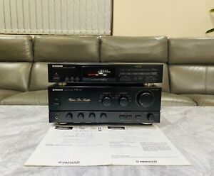 Pioneer A-656 MKII Stereo Integrated Amplifier F-656 Radio Tuner HiFi Separates