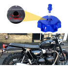 1 Motorcycle PCS Blue Gas Aluminum Fuel Gas Tank Cap Lid 51-54mm Car New (For: Triumph Thruxton RS)