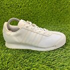Adidas Originals Samoa Boys Size 6Y White Athletic Leather Shoes Sneakers G21251