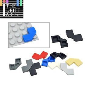50pcs MOC 2x2 Corner smooth Tile 27263 Educational Building Blocks Brick Toy DIY
