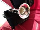 S.E. SHIRES TRQ10RS PRO Bb TRUMPET SILVERPLATED W/BACKPACK CASE & MP