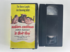 Abbott and Costello VHS - It Ain't Hay - Horse Laughs