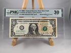 2006 $1.00/Star Note Mismatched Serial Number PMG Grade 30