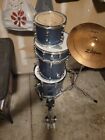 Vintage 1960s Ludwig Super Classic Drum Set in Blue